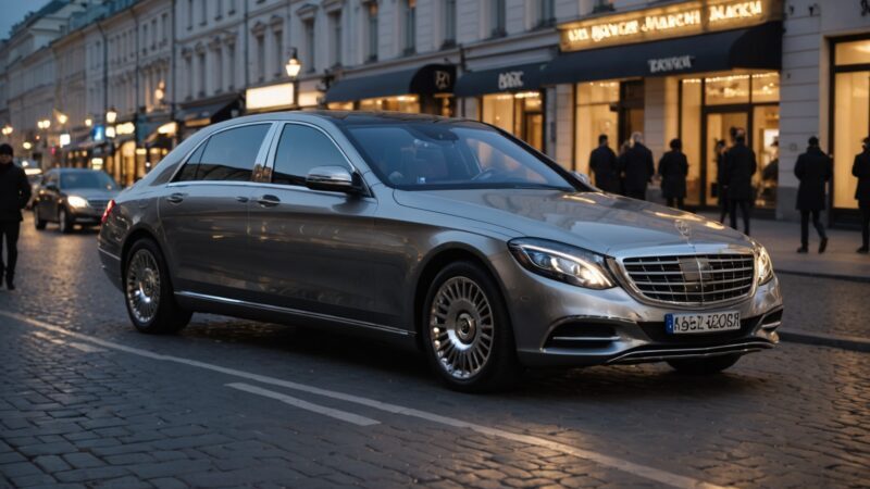Аренда Mercedes-Maybach с водителем в Москве: элита комфорта и роскоши на дороге