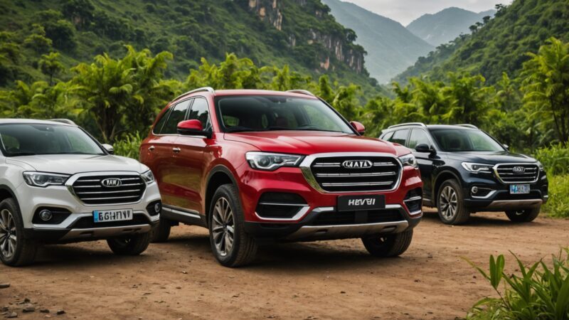 Обзор модельного ряда Haval: Современные кроссоверы и внедорожники для активной жизни