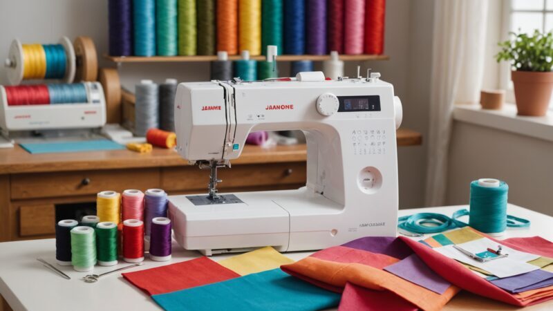 Обзор оверлока Janome 205D: эффективное решение для домашней швейни